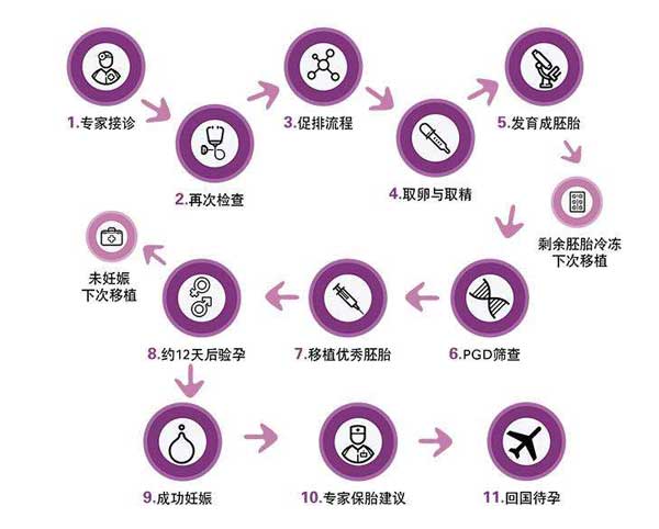 泰国做试管婴儿步骤